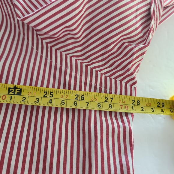 Ralph Lauren striped men's shirt sz.XXL red/white - Picture 5 of 10